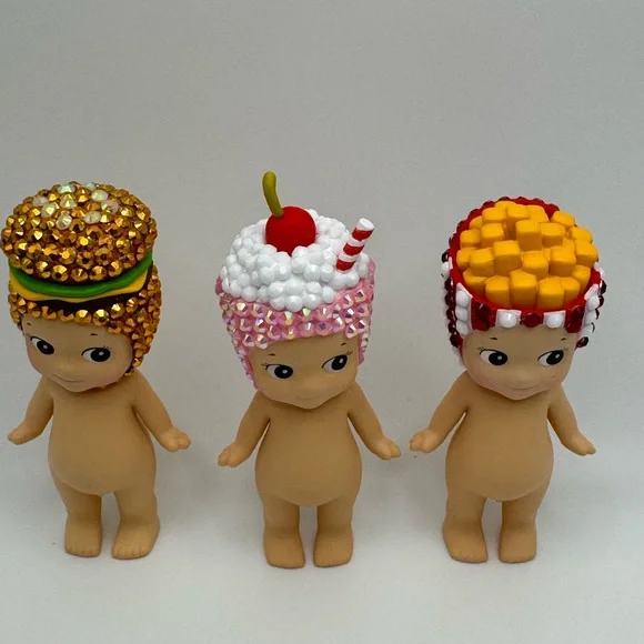 Custom Bedazzled Sonny Angel Statue Trio - Picture 5 of 5